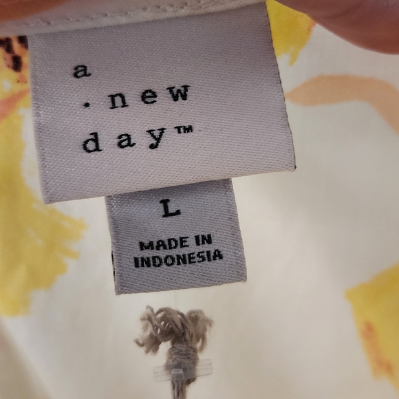 A New Day Yellow Floral Dress - Picture 2 of 5